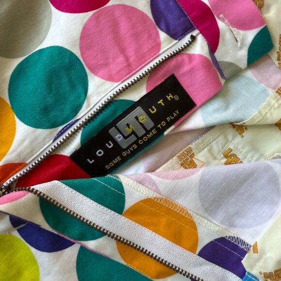 Size 38 Mens Loudmouth Fairway Disco Balls Heritage Dot Shorts 10" Inseam - Picture 3 of 8